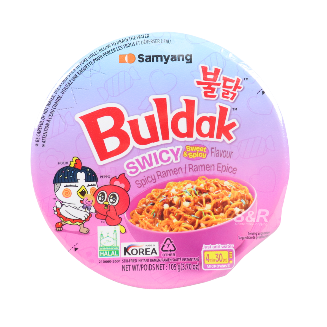 Samyang Buldak Swicy (Sweet & Spicy) Ramen Noodles 105g